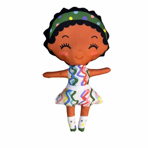 Boneca Inclusao Social  Negra 2